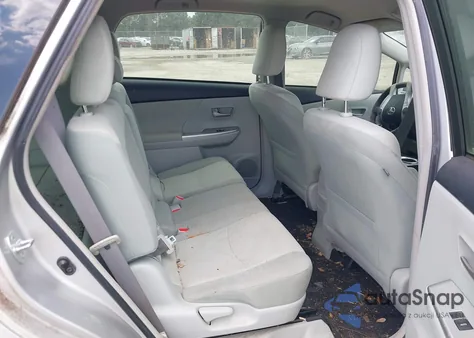 2013 Toyota Prius V Two из США, поврежденный, VIN JTDZN3EU9D3223115